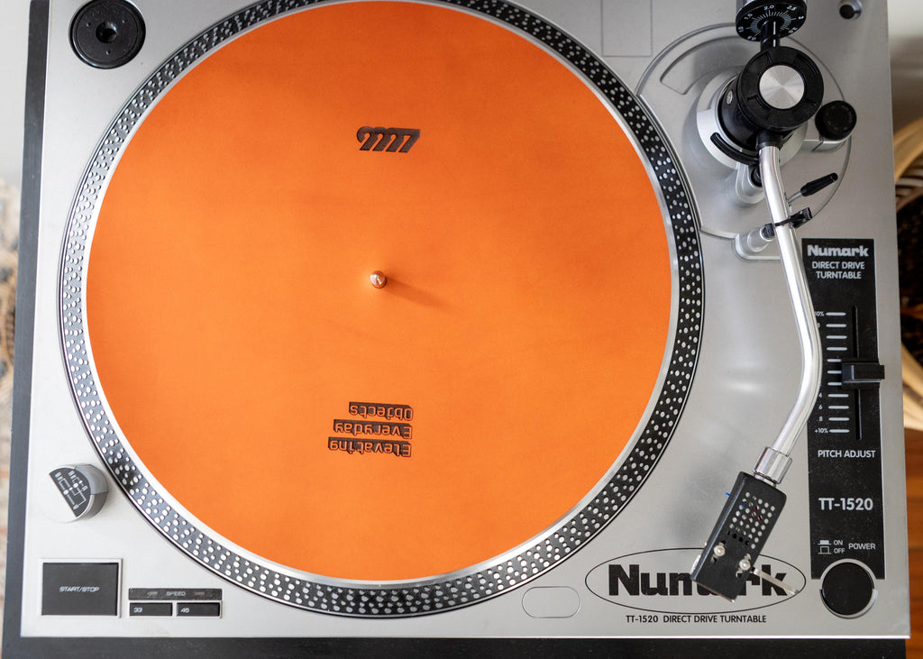 Leather Turntable Slipmat